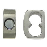 316 Stainless Steel Magnetic Clasp Findings, original color Approx 