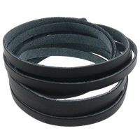Cowhide Bracelets, zinc alloy clasp, woven 1.5cm Approx 59 cm 