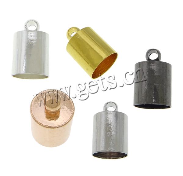 Brass End Cap, plated, more colors for choice, Sold By PC