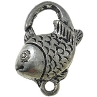 Zinc Alloy Lobster Clasp, Fish, plated nickel, lead & cadmium free Approx 2mm 