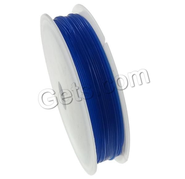 Crystal Thread, with plastic spool, elastic, more colors for choice, Length:Approx 100 m, 10PCs/Lot, 10m/PC, Sold By Lot