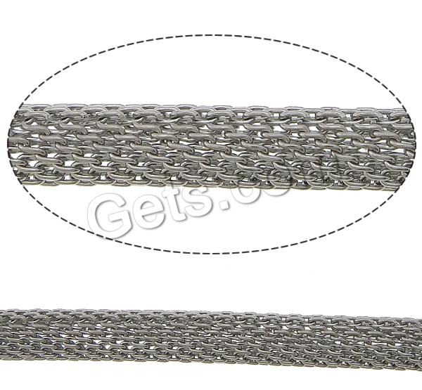 316 Stainless Steel Opened Chain, more sizes for choice, original color, Sold By m