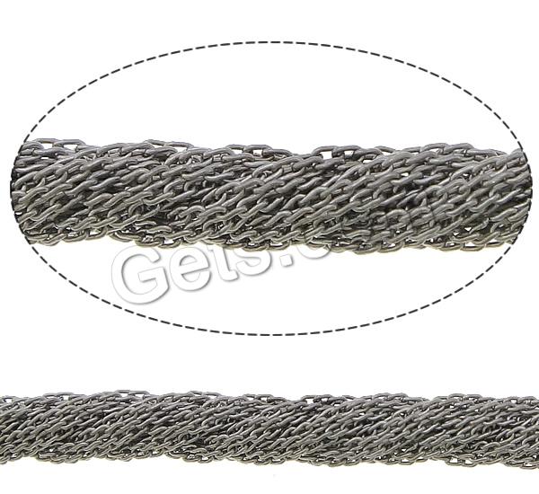 304 Stainless Steel Soldered Chain, more sizes for choice, original color, Sold By m
