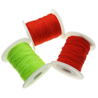 cordón de poliamida, Nylón, con carrete de plástico, más colores para la opción, aproximado 100patiospatio/UD, Vendido por UD