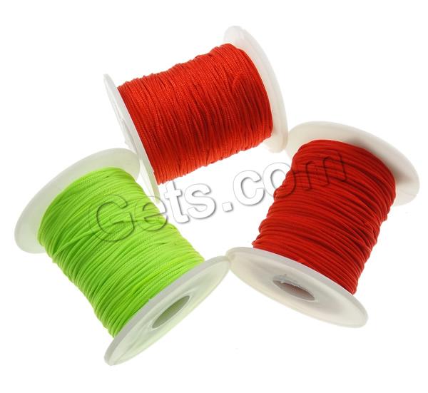 Polyamide Cord, Nylon, with plastic spool, more colors for choice, Approx 100Yards/PC, Sold By PC