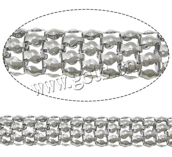 Linterna de acero inoxidable Cadena, acero inoxidable 304, cadena de linterna & más tamaños para la opción, color original, Vendido por m