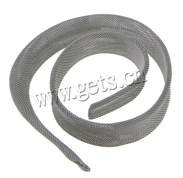 Stainless Steel Wire Mesh Ribbon, 304 Stainless Steel, more sizes for choice, original color, Sold By m