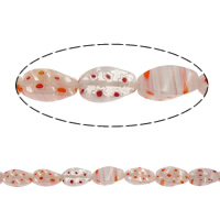 Perles en verre Millefiori, spiral, plus de couleurs à choisir Vendu par brin