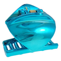 アクリル バンスクリップ, UV加工メッキ, ブルー 12パソコン/バッグ, 売り手 バッグ