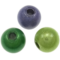 Miracle Acrylic Beads, Round, painted 5mm Approx 1mm, Approx 