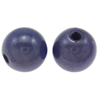 Perles Miracle acryliques, Acrylique, Rond, peinture, plus de couleurs à choisir, 10mm Environ 2mm, Environ Vendu par sac