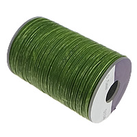 Polyester Cord, with plastic spool, with wax 0.5mm, Approx 