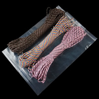 330 Parachute corde, avec Bande en plastique, pour le bracelet de survie, plus de couleurs à choisir, 4mm Vendu par lot