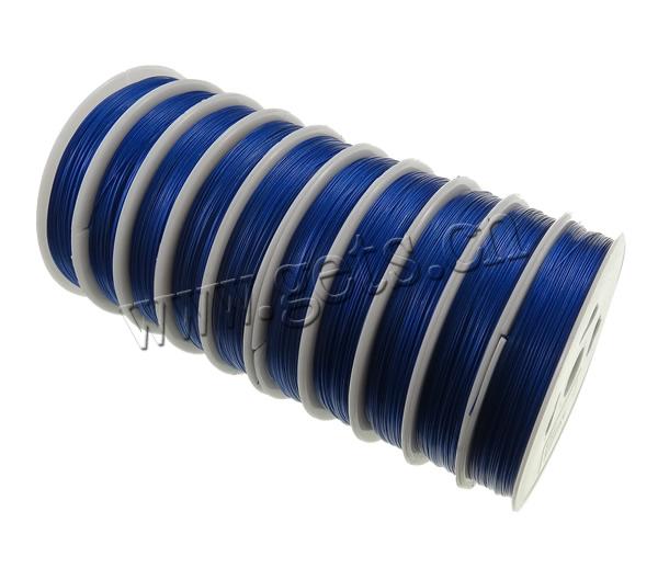 Tiger Tail Wire, with plastic spool, electrophoresis, more colors for choice, Length:Approx 320 m, 10PCs/Lot, 32m/PC, Sold By Lot