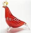 Lampwork Decoration, Animal, sea lion shape, 96x41mm, Sold by PC