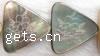 Natural Botswana Agate Beads, 15x16x3mm, 27PCs/Strand, Sold Per 16 Inch Strand