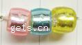 Kunststoff Pony Perlen, Trommel, keine, 6mm, Bohrung:ca. 3mm, 5800PCs/Tasche, verkauft von Tasche