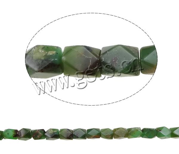 Australia Chrysoprase Bead, Drum, natural, different size for choice & faceted, Hole:Approx 1mm, Length:Approx 15.7 Inch, Sold By Strand