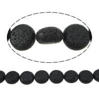 Natural Lava Beads Approx 0.8mm .5 Inch [