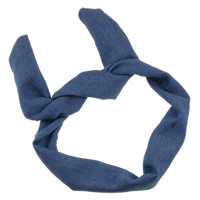 Headband, Cloth, with Iron, blue, nickel, lead & cadmium free 