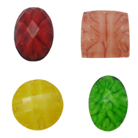 Faceted Resin Cabochon
