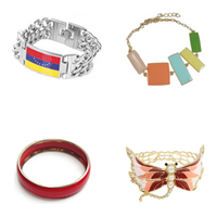 Bijoux de bracelets en émail