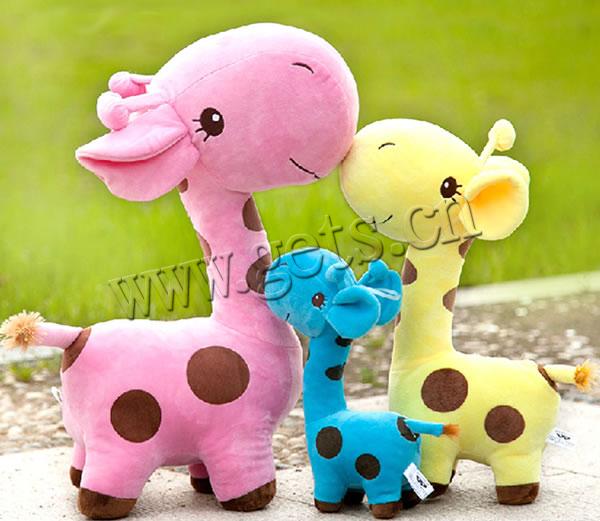 Plush Giraffe Doll, different size for choice, mixed colors, Sold By PC