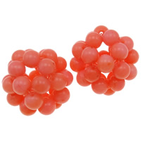 Natural Coral Beads, Round 4-5mm 