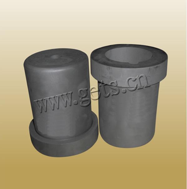 Graphite Crucible, different size for choice & Customized, black, Sold By PC