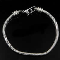 Stainless Steel European Bracelet Chain, 316 Stainless Steel original color, 3.2mm, 3.5mm 