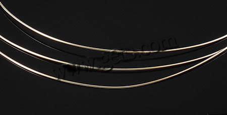 Gold Filled Wire, 14K gold-filled & different size for choice, nickel, lead & cadmium free, Sold By m