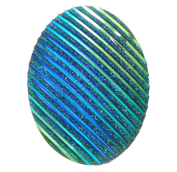 Glitter Resin Cabochon, Flat Oval, different size for choice & flat back & stripe, more colors for choice, Sold By Bag