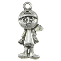 Character Shaped Zinc Alloy Pendants, Boy, plated Approx 1.5mm, Approx 