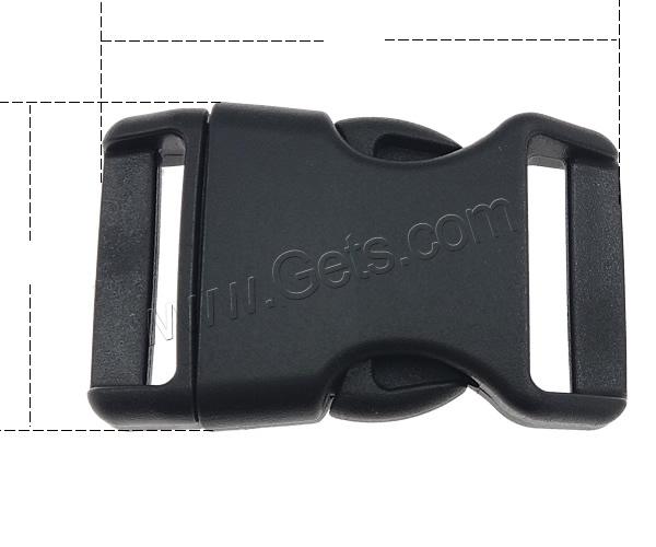 Plastic Side Release Buckle, Rectangle, different size for choice, more colors for choice, Sold By PC