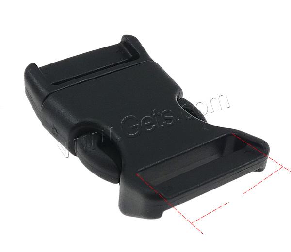 Plastic Side Release Buckle, Rectangle, different size for choice, more colors for choice, Sold By PC