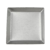 Stainless Steel Cabochon Setting, 304 Stainless Steel, Square original color 