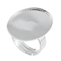 Латунная основа для кольца, Латунь, Другое покрытие, Много цветов для выбора  внутренний диаметр:Приблизительно размер:8, 300ПК/Лот, продается Лот