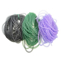 Deco Mesh Tubing , Plastic Net Thread Cord, mixed colors, 8mm m  [