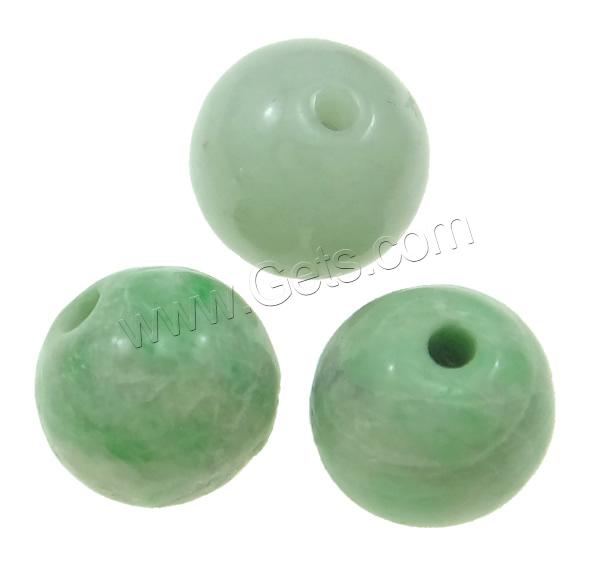 Jade Birma Perle, Burma Jade, rund, verschiedene Größen vorhanden, verkauft von Tasche
