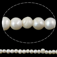 Potato Cultured Freshwater Pearl Beads, natural  Grade A, 8-9mm 