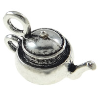 Zinc Alloy Tool Pendants, Teapot, plated nickel, lead & cadmium free Approx 2mm 