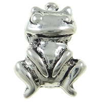 Zinc Alloy European Beads, Frog, plated, without troll nickel, lead & cadmium free Approx 4.5mm 