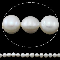 Baroque Cultured Freshwater Pearl Beads, natural, white, 12-16mm Approx 0.8mm .7 Inch 