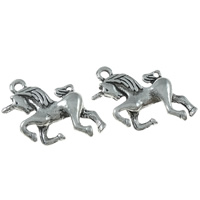 Zinc Alloy Animal Pendants, Horse, plated nickel, lead & cadmium free Approx 2mm 