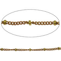 Handmade Brass Chain, twist oval chain & two tone, 3mm, 2mm 