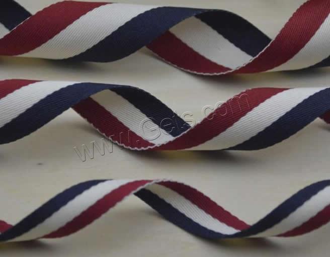 Polyester Ribbon, different size for choice & double-sided, multi-colored, 50Bags/Lot, 5m/Bag, Sold By Lot
