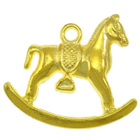 Zinc Alloy Animal Pendants, Horse, plated Approx 1.5mm, Approx 