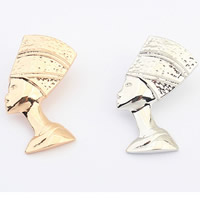 Zinc Alloy Stud Earring, Character, plated, mixed colors, lead & cadmium free 