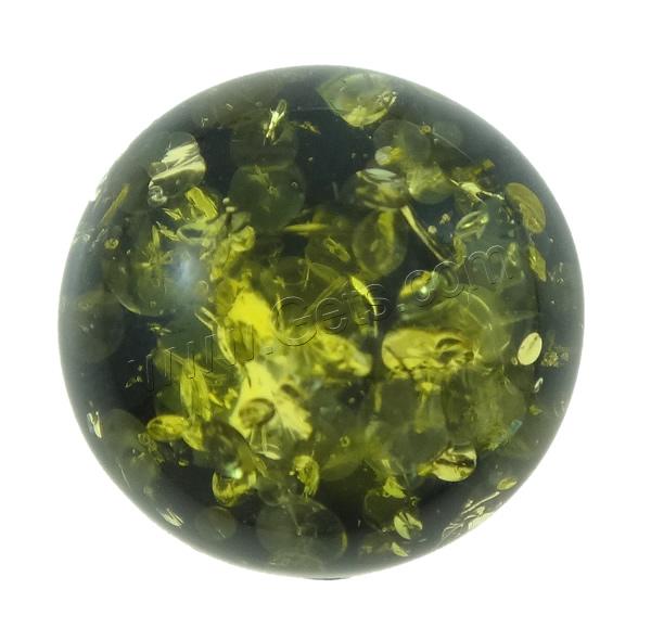 Imitation Amber Resin Cabochon, Flat Round, different size for choice & flat back, more colors for choice, Sold By PC