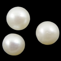 Perles nacres de culture d'eau douce demi percées , perle d'eau douce cultivée, naturel, mélangé & semi-foré, rose, grade AAA, 3.5-4mm Environ 0.8mm, Vendu par PC